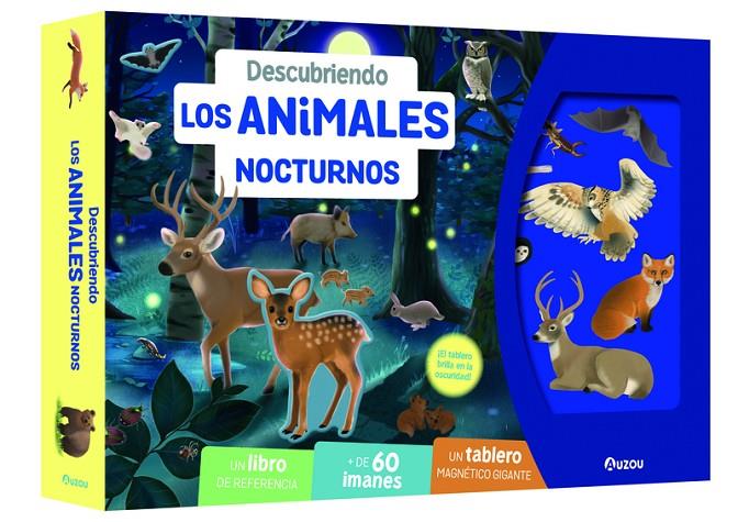 Descubriendo los animales nocturnos. Tablero magnético | 9791039558280 | POTARD, CELINE