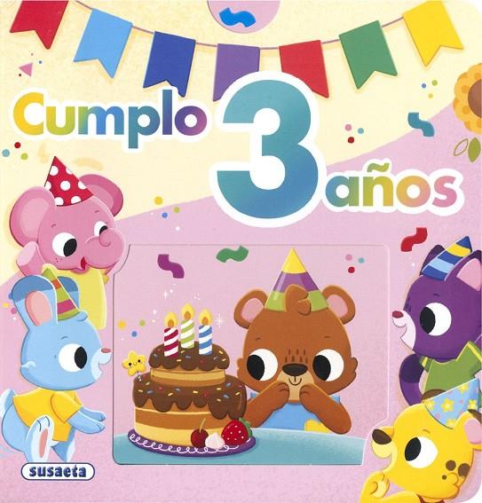 Cumplo 3 años | 9788410845220 | , Susaeta ediciones