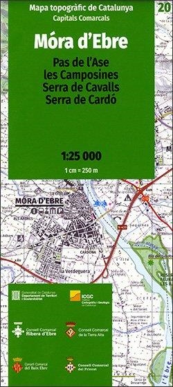 20 MORA D'EBRE 1:25.000 | 9788418601132 | ICC