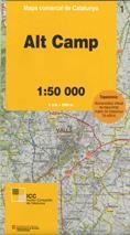 01 ALT CAMP 1:50.000 -MAPA COMARCAL CATALUNYA | 8414774340835 | ICC