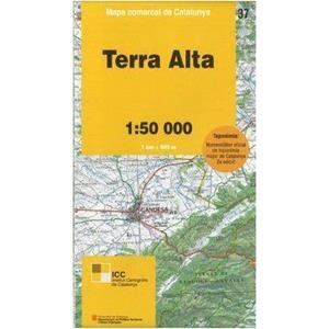 22 MONTSIÀ 1:50.000 -MAPA COMARCAL DE CATALUNYA | 8414774340736