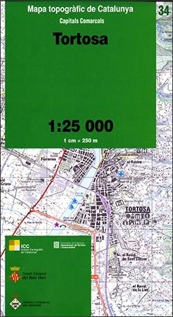 34 TORTOSA 1:25.000 -ICC | 9788439390466