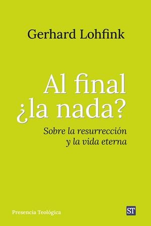 Al final ¿la nada? | 9788429330885 | Gerhard Lohfink