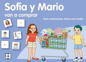 Pictogramas: Sofía y Mario van a comprar | 9788478699711 | Carrillo Rojo, María Luisa