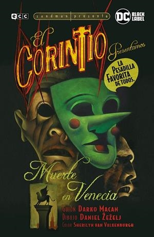 Sandman presenta: El Corintio - Muerte en Venecia | 9788418931246 | Macan, Darko