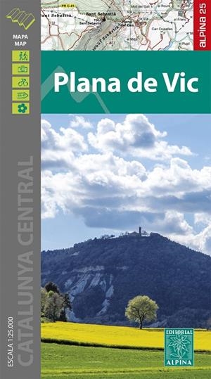 PLANA DE VIC 1:25.000 | 9788480909921 | AA.VV