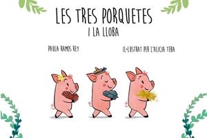 Les tres porquetes i la lloba | 9788418087257 | Ramos Rey, Paula
