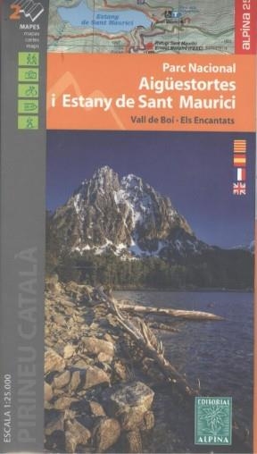 PN AIGUESTORTES I ESTANY DE SANT MAURICI 1:25.000 | 9788480908443