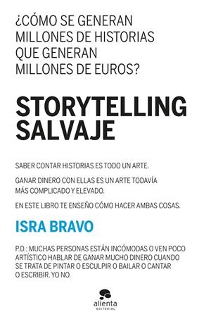 Storytelling salvaje | 9788413442983 | Bravo, Isra