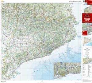 mapa topogràfic catalunya 1:250000 | 9788418601224
