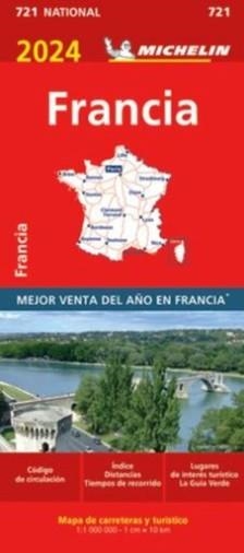 MAPA NATIONAL FRANCIA 11721 | 9782067262300 | AA.VV.
