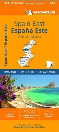 MAPA REGIONAL ESPAÑA ESTE 2023 | 9782067259041 | VV.AA.