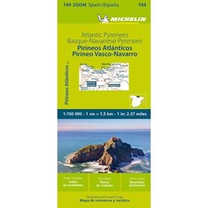 PIRINEOS ATLANTICOS, PIRINEO VASCO-NAVARRO (1:150.000) - MAPA ZOOM | 9782067258877 | AA.VV.