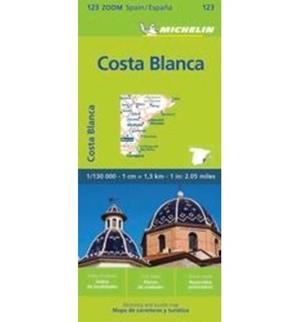 COSTA BLANCA MAPA MICHELIN 123 | 9782067258846 | AAVV