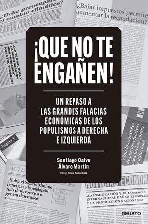 ¡Que no te engañen! | 9788423434411 | Martín, Álvaro / Calvo, Santiago