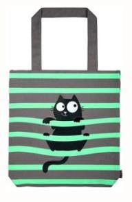 BOLSA DE TELA DE LA COMPRA HANGOVER ED, THE CAT | 4033477275103