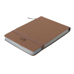 LIBRETA GALGO 105X148 80H 100G LISA MARRON VERTICAL | 8413623627974