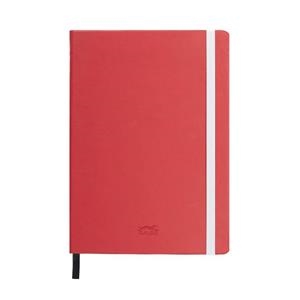 CUADERNO NOTAS GALGO A5 80H 100G RAYADO ROJO | 8413623627820