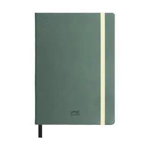 CUADERNO NOTAS GALGO A5 80H 100G RAYADO VERDE OSCURO | 8413623627806