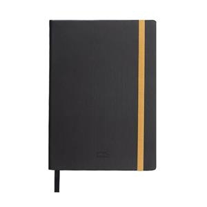CUADERNO NOTAS GALGO A5 80H 100G RAYADO NEGRO | 8413623627783