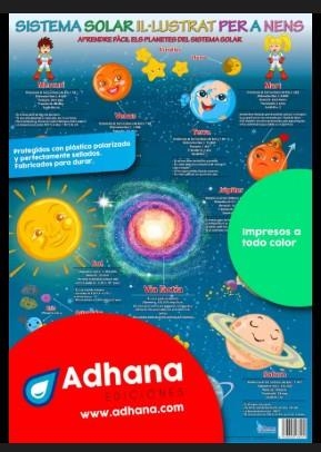 SISTEMA SOLAR IL-LUSTRAT PER A NENS | 8436005168575