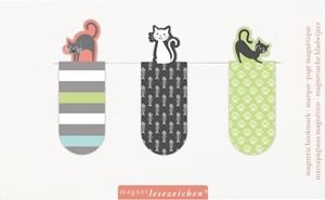 MARCAPAGINAS MAGNETICO CATS 6 UNIDADES | 4033477311160