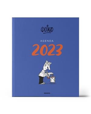 Quino 2023 Agenda Encuadernada Azul | 9789878935140 | Quino