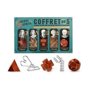 SET DE 5 ROMPECABEZAS GRANDES MENTES | 5060036531812