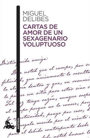 Cartas de amor de un sexagenario voluptuoso | 9788423357857 | Delibes, Miguel