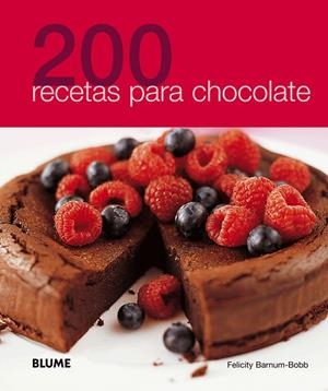 200 Recetas para chocolate | 9788480768986 | Barnum - Bobb, Felicity