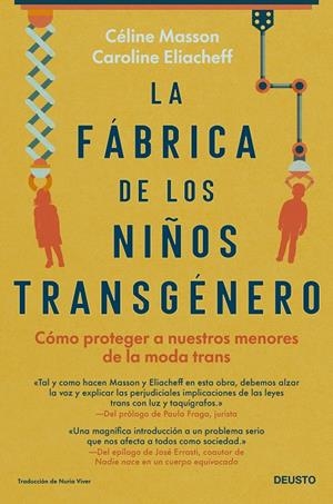 La fábrica de los niños transgénero | 9788423434657 | Masson & Caroline Eliacheff, Céline