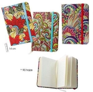 BLOC 90 HOJAS HORIZONTAL METALIZADA ABSTRACTA FLOR | 8435266055099