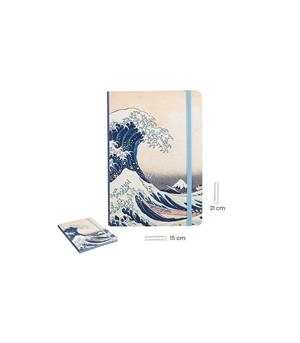 LIBRETA CUADROS BORDE COLOR A5 LA OLA | 8435266158394