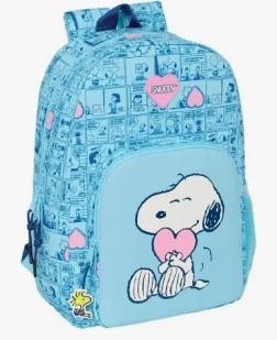 MOCHILA ADAPTABLE A CARRO SNOOPY LOVE | 8412688588152