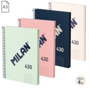 BLOC ESPIRAL A5 CUADRO 5 MM 80H SERIE 1918 | 8411574109495