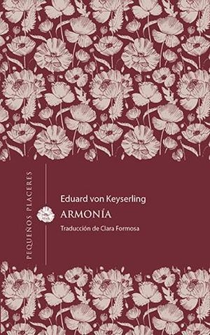 Armonía | 9788412401967 | von Keyserling, Eduard
