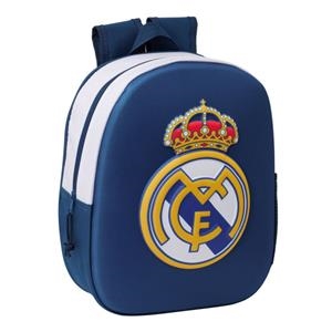 MOCHILA 3D GUARDERIA 33CM REAL MADRID | 8412688596805