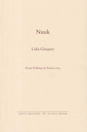 Nuuk | 9788419321404 | Gàzquez, Lídia