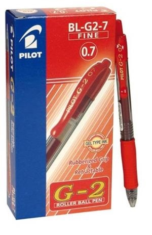 BOLIGRAFO PILOT G2 ROJO | 4902505163203