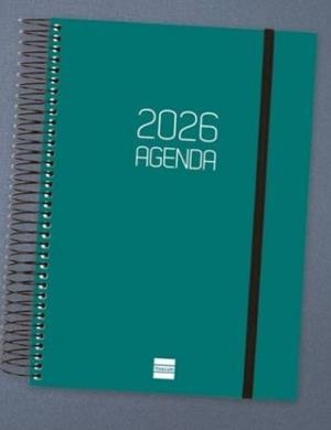 AGENDA ANUAL 2026 OPAQUE E10 DP VERDE | 8422952408345