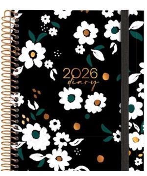 AGENDA ANUAL 2026 ESPIRAL ACTIVA S/V NOIR GARDEN | 8422593382967