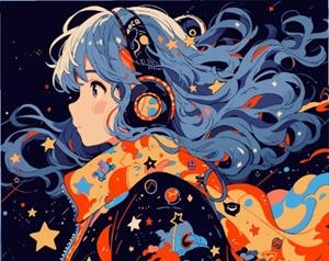 PINTAR POR NUMEROS FANTASY GIRL | 8431234196641