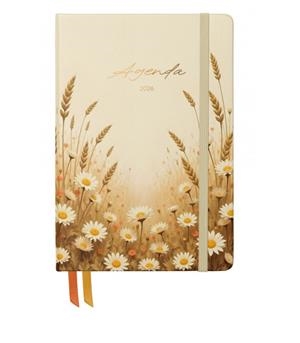 AGENDA ANUAL ENCUADERNADA GOLDEN MEADOWS 210x160 D/P | 8432115002723