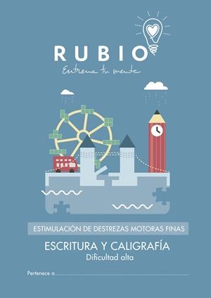 Estimulación de destrezas motoras finas: escritura y caligrafía (dificultad alta | 9788416744053 | , FUNDACIÓN CUADERNOS RUBIO