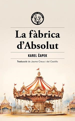La fàbrica d'Absolut | 9788412910964 | apek, Karel / , 0010C