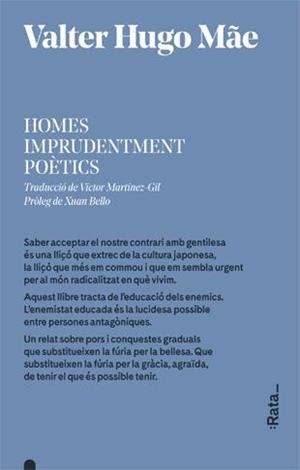 Homes imprudentment poètics | 9788416738380 | Hugo Mãe, Valter