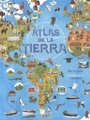 Atlas de la tierra | 9788410847439 | Delgado, Ana