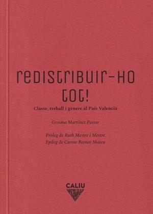 REDISTRIBUIR-HO TOT! | 9791399012835
