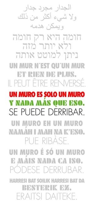 Un muro es solo un muro. | 9791399015355 | Azkain, Isila / Blanco, Ixa / Castro, Olalla / Marqués, Juan / Martínez, Miguel Ángel / Melgarejo, L