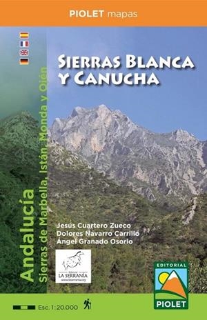 Sierras Blanca y Canucha. Escala 1:20.000 | 9788412565171 | PIOLET, EDITORIAL
